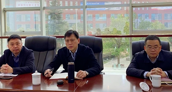 陈铭到bifa必发集团发展“助企开门红”活动